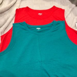 Lot of sleeveless tees, xxl